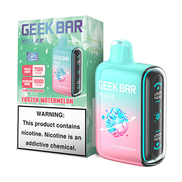 GEEK BAR PULSE 15K 50MG - FROZEN WATERMELON