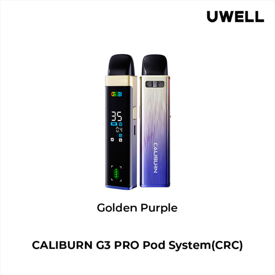 CALIBURN G3 POD PRO - GOLDEN PURPLE - Clutch Vape