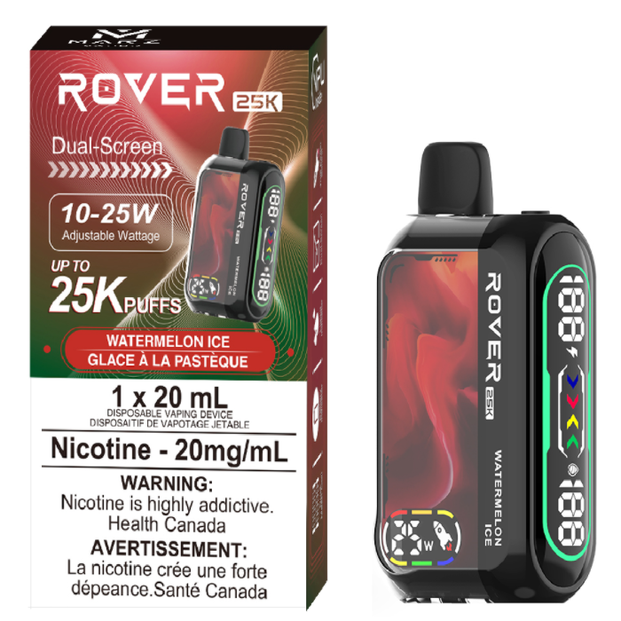 ROVER 25K - WATERMELON ICE - Clutch Vape