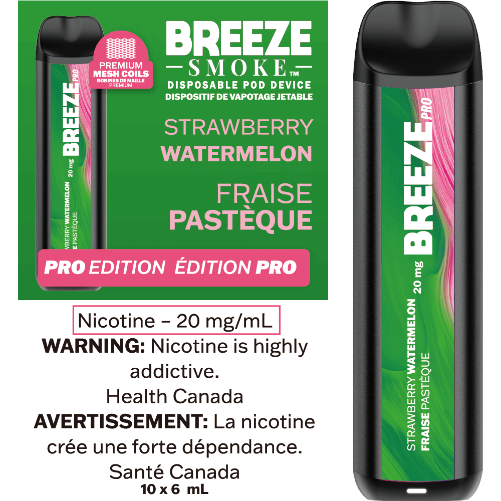 BREEZE PRO S50- STRAWBERRY WATERMELON Clutch Vape BREEZE PRO S50- STRAWBERRY WATERMELON Clutch Vape