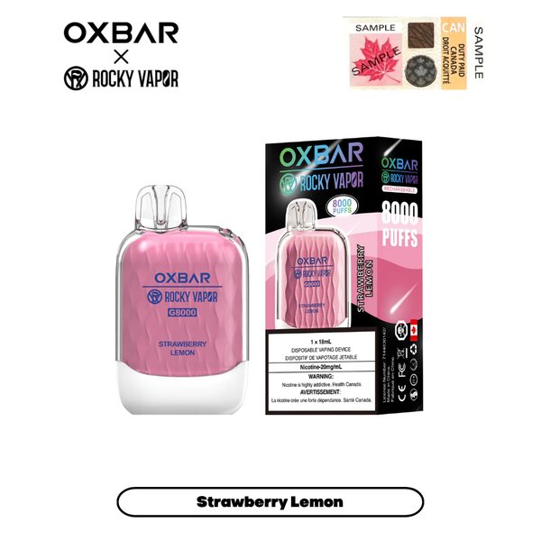 OXBAR G-8000-Strawberry Lemon