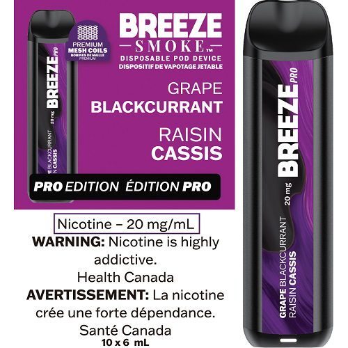 BREEZE PRO-GRAPE BLACKCURRANT