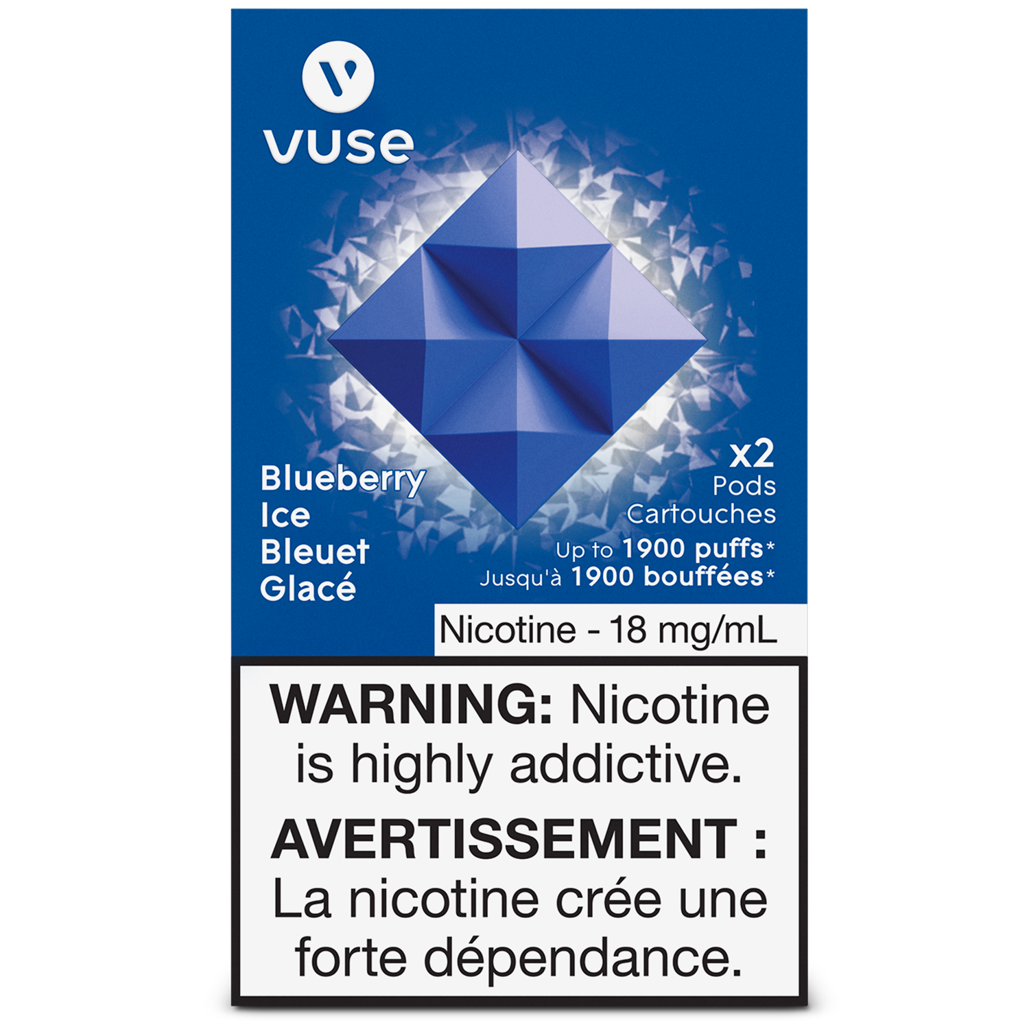 VUSE - BLUEBERRY ICE 18MG/ML