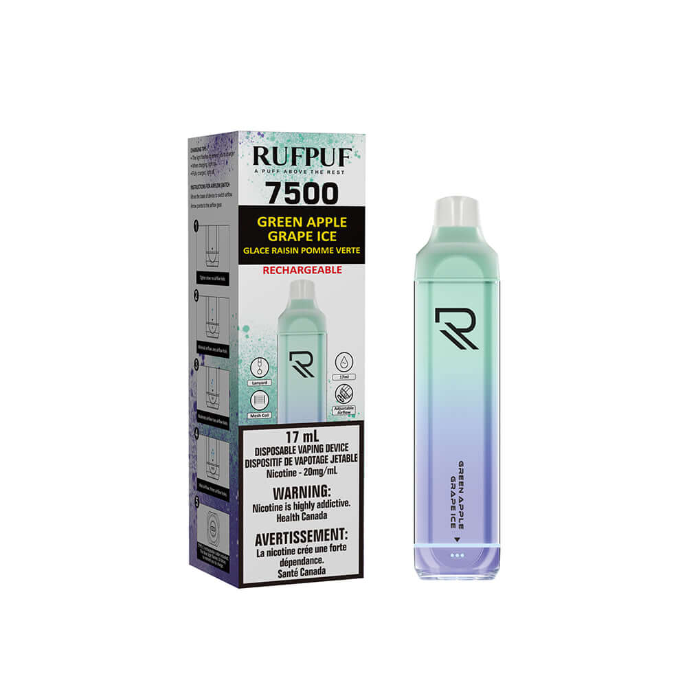 Buy Cheap RUFPUF 7500 - GREEN APPLE GRAPE ICE - Vape Online Clutch Vape Buy Cheap RUFPUF 7500 - GREEN APPLE GRAPE ICE - Vape Online Clutch Vape