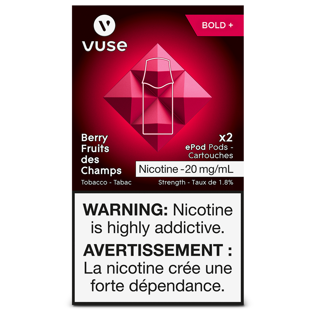 VUSE - BERRY FRUITS BOLD 20MG/ML