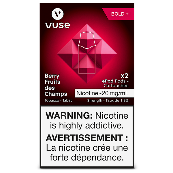 VUSE - BERRY FRUITS BOLD 20MG/ML